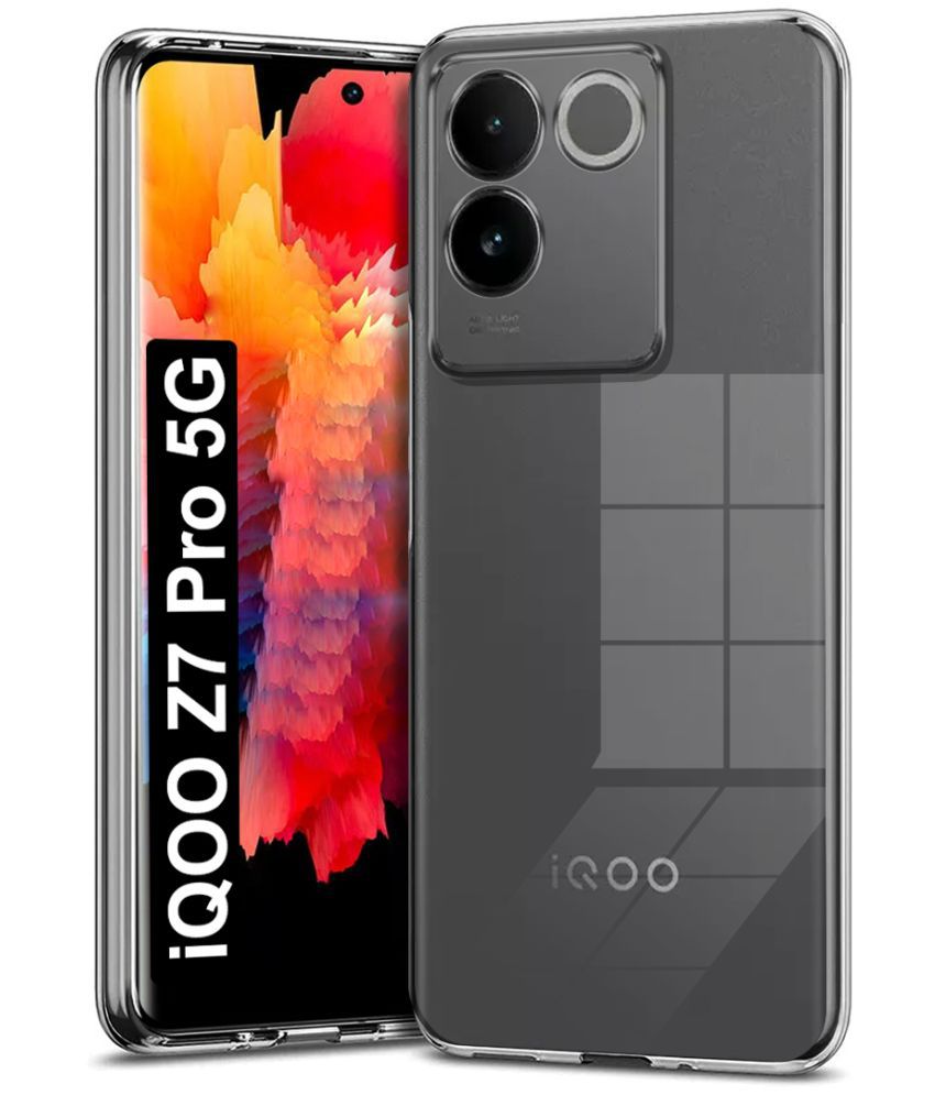     			Fashionury Plain Cases Compatible For Silicon iQOO Z7 Pro 5G ( Pack of 1 )