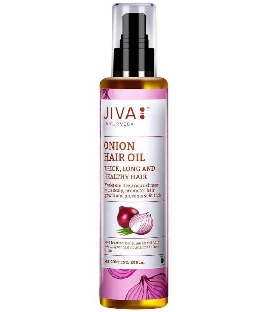     			Jiva Onion Oil For Hair Growth 200ml (Pack of 1)