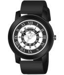 IIK COLLECTION Black Silicon Analog Men's Watch