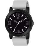 IIK COLLECTION Light Grey Silicon Analog Men's Watch