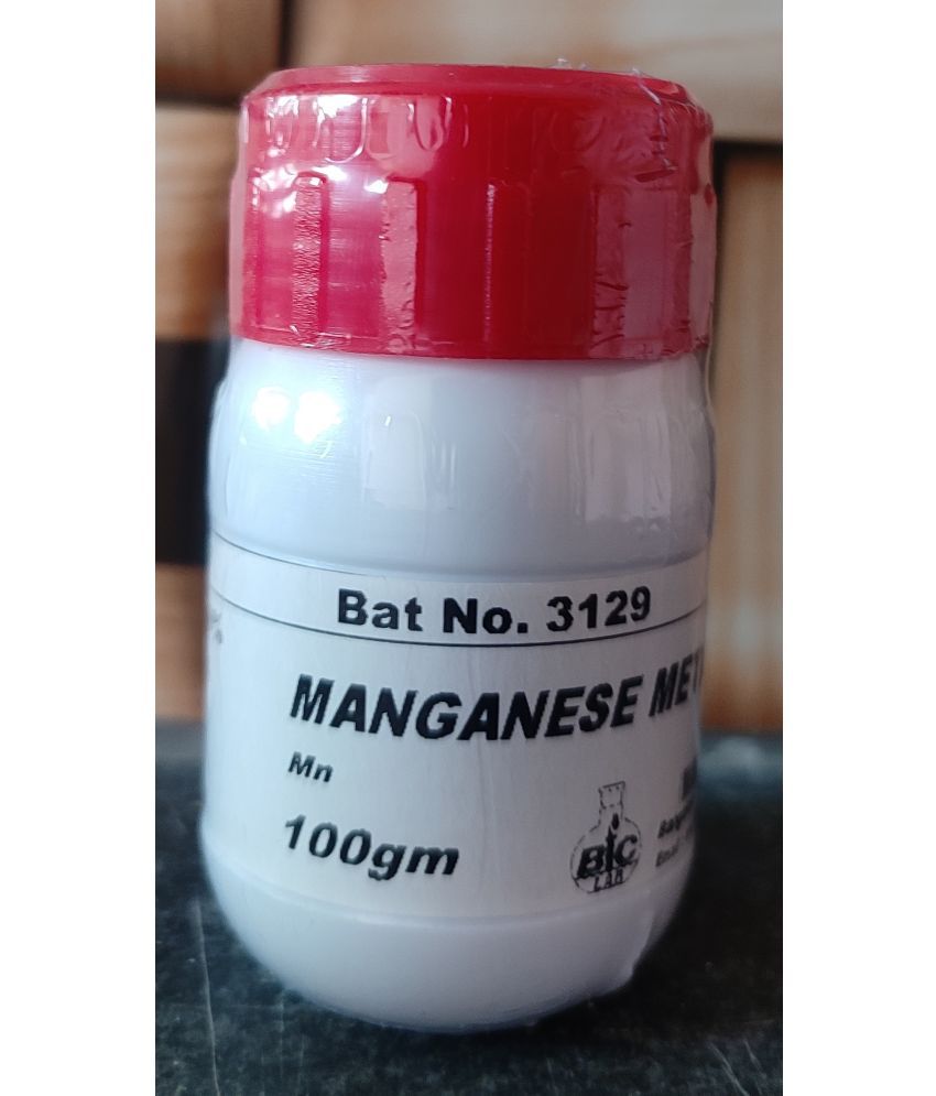     			MANGANESE METAL POWDER (40 Microns) - 100gm  CAS No. 7439-96-5