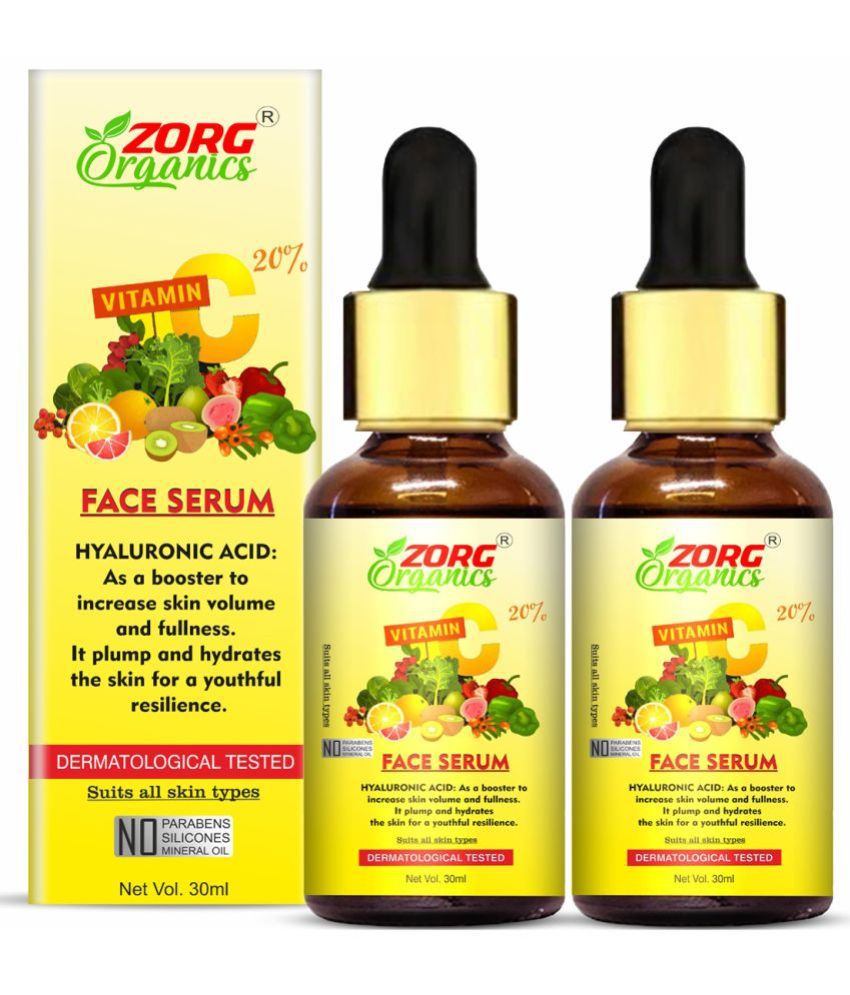     			Zorg Organics Fairness Face Serum For All Skin Type ( Pack of 2 )