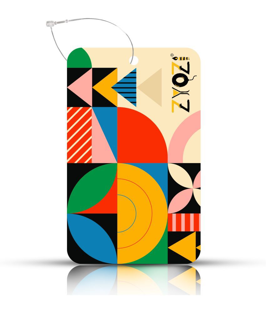     			Zyozi Multicolor Travel Tags Cards, Travel Tags Cards for Luggages, Tags Holders for Luggage (Pack of 6)