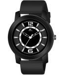 IIK COLLECTION Black Silicon Analog Men's Watch