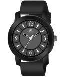 IIK COLLECTION Black Silicon Analog Men's Watch