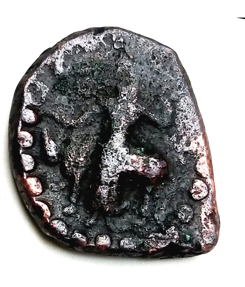     			Ancient India Copper Coin, Kushan Dynasty, Vasudeva I, 190 - 230 AD