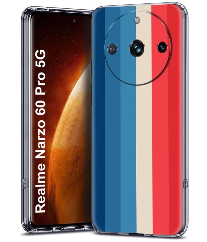     			Fashionury Multicolor Printed Back Cover Silicon Compatible For Realme narzo 60 pro ( Pack of 1 )