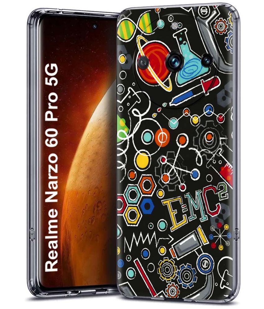     			Fashionury Multicolor Printed Back Cover Silicon Compatible For Realme narzo 60 pro ( Pack of 1 )