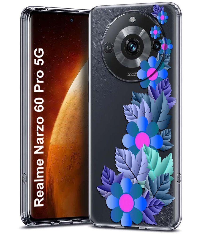     			Fashionury Multicolor Printed Back Cover Silicon Compatible For Realme narzo 60 pro ( Pack of 1 )