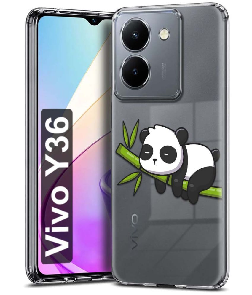     			Fashionury Multicolor Printed Back Cover Silicon Compatible For Vivo Y36 ( Pack of 1 )