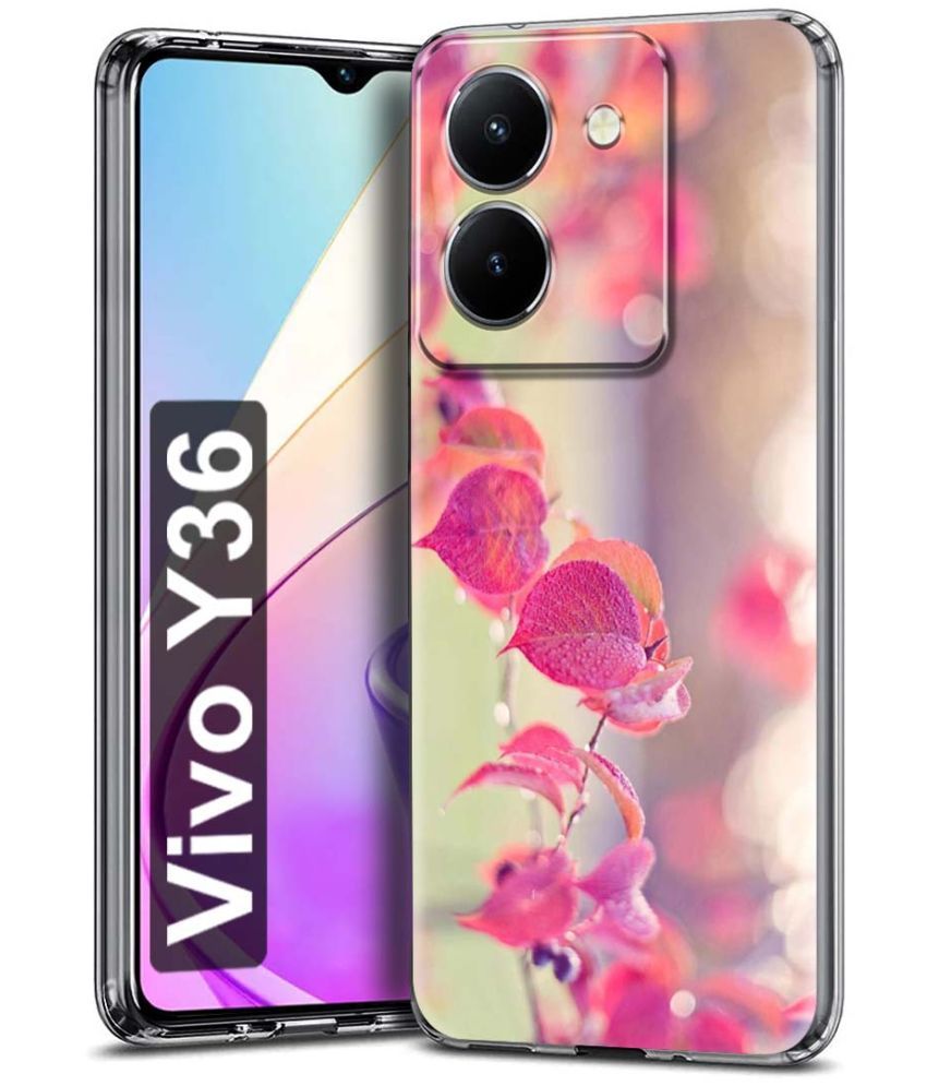     			Fashionury Multicolor Printed Back Cover Silicon Compatible For Vivo Y36 ( Pack of 1 )