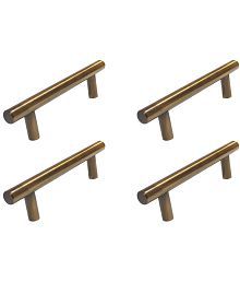 Atlantic Cabinet Handle Pull Stainless Steel Antique Finish for Kitchen and All Types Wooden Furniture Doors, Total Length: 5.50 inches, Hole to Hole - 96 MM, Pack of 4 PCS
