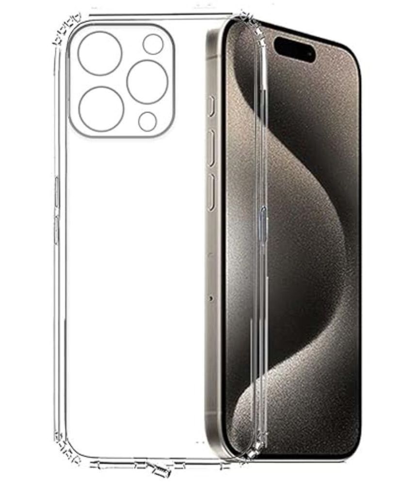     			Case Vault Covers Silicon Soft cases Compatible For Silicon iPhone15 Pro Max ( Pack of 1 )