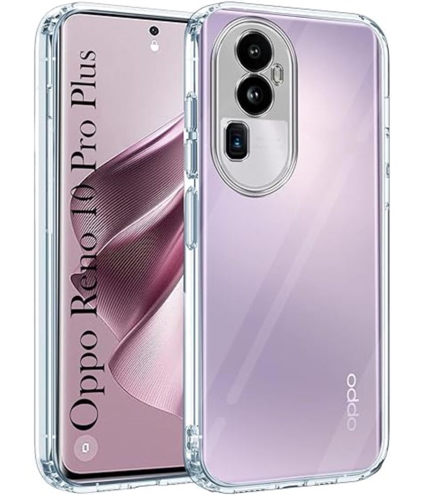     			Case Vault Covers Silicon Soft cases Compatible For Silicon Oppo Reno 10 Pro Plus ( Pack of 1 )