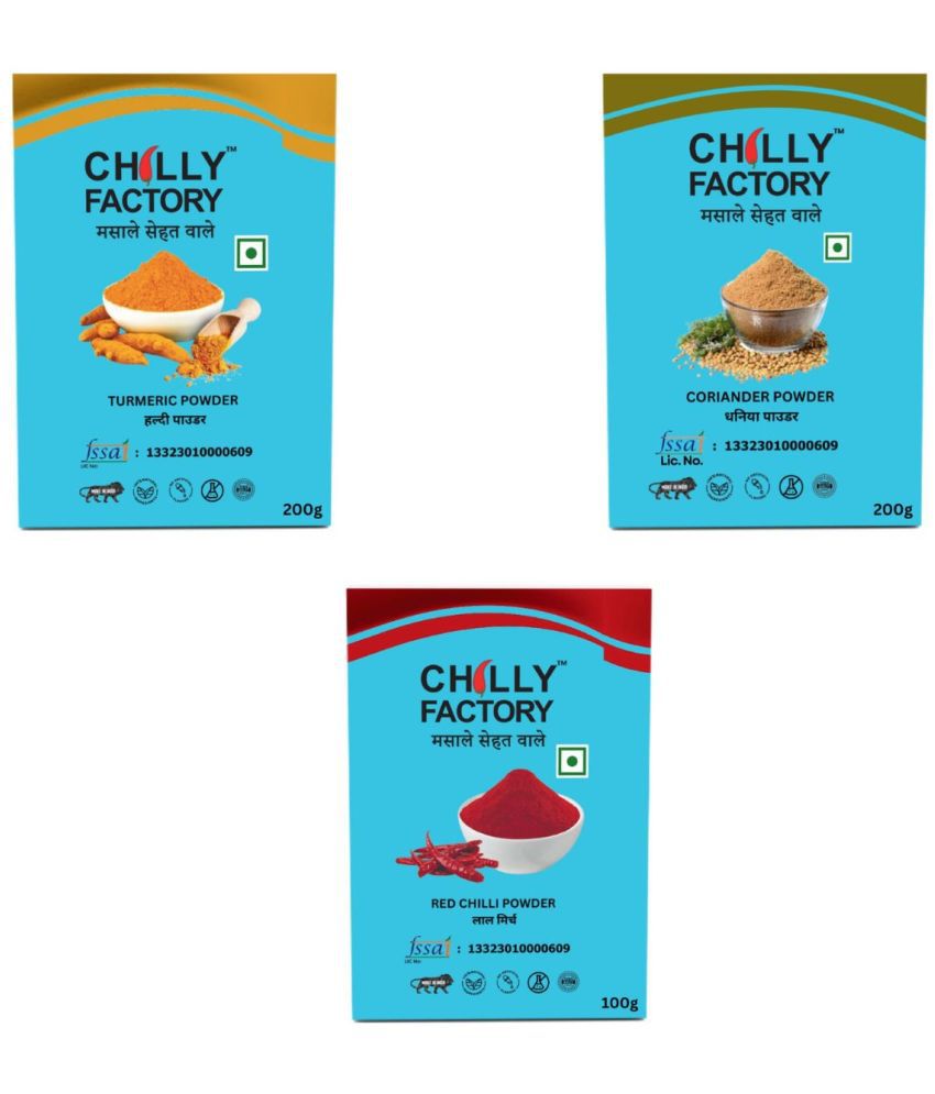     			CHILLY FACTORY - Masale, Sehat Wale 500 gm Dhaniya (Coriander) ( Pack of 3 )