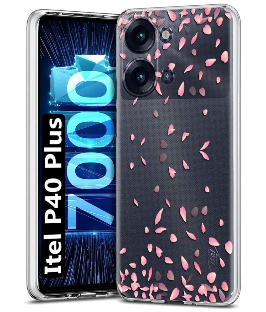     			Fashionury Multicolor Printed Back Cover Silicon Compatible For Itel P40 Plus ( Pack of 1 )