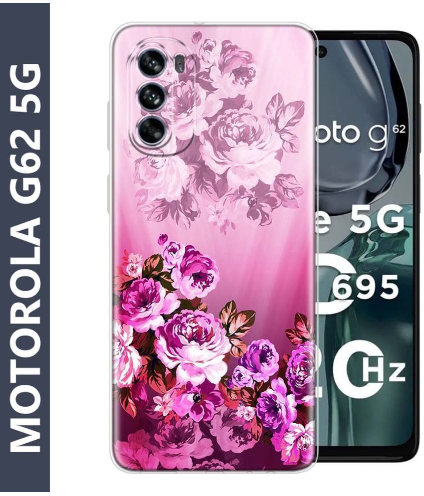     			Fashionury Multicolor Printed Back Cover Silicon Compatible For Motorola G62 5G ( Pack of 1 )