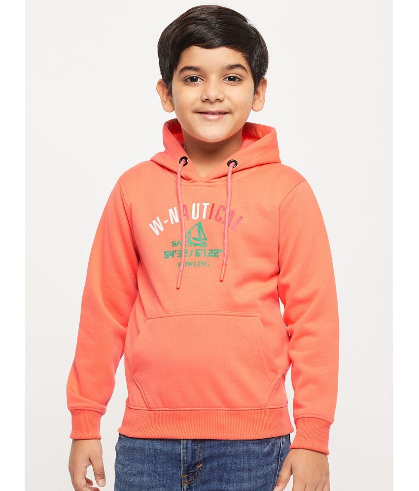     			UBX Pack of 1 Boys Fleece Sweatshirt ( Coral )