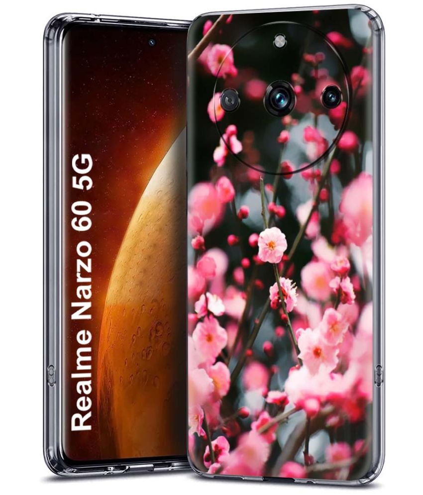    			Fashionury Multicolor Printed Back Cover Silicon Compatible For Realme Narzo 60 ( Pack of 1 )