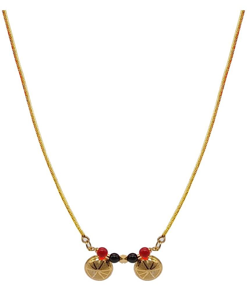     			KRIMO Golden Mangalsutra ( Pack of 1 )