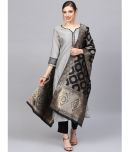 Varanga Viscose Solid Kurti With Pants Women's Stitched Salwar Suit - Grey ( Pack of 1 )