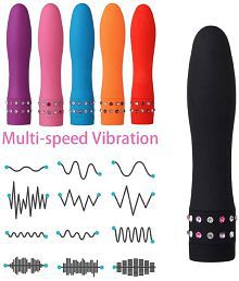 NAUGHTY TOYS Hot Selling Mini Portable Women's Diamond Decorated Bullet Vibrator Multicolor Vagina Masturbation Vibrator Sex Toys By KamYog