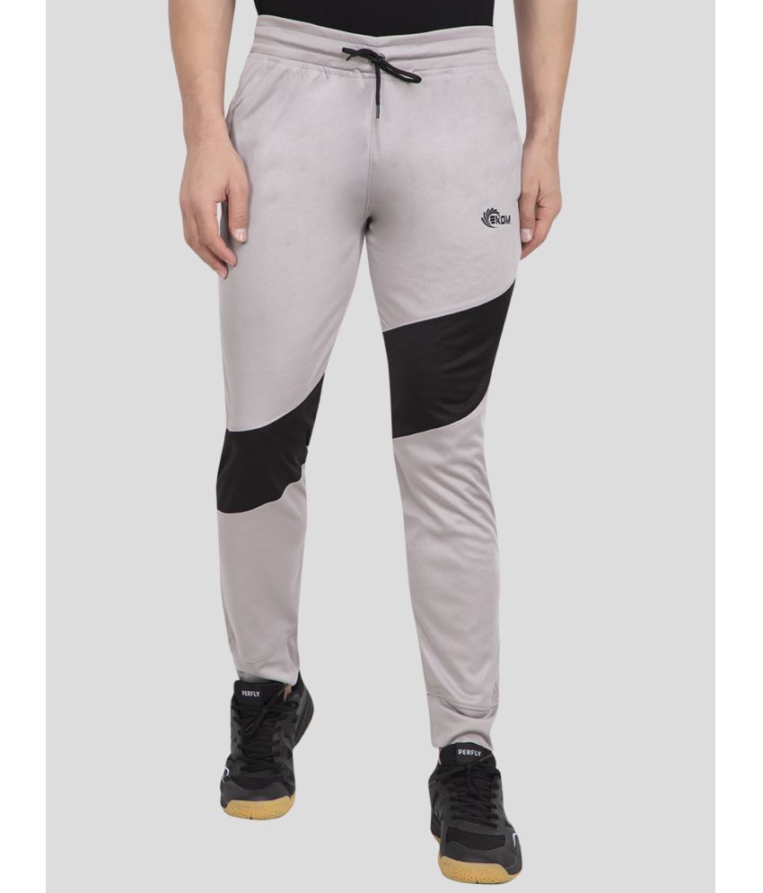     			EKOM Grey Lycra Men's Trackpants ( Pack of 1 )