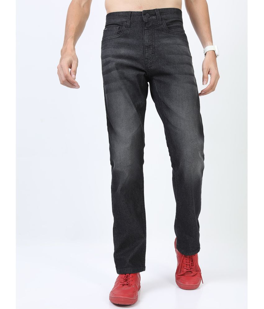     			Ketch Regular Fit Faded Men's Jeans - Black ( Pack of 1 )