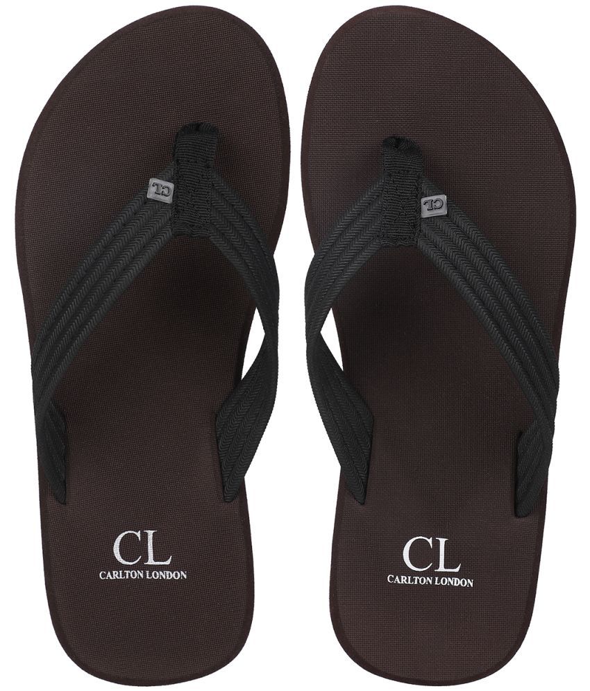     			Carlton London Brown Men's Daily Slipper