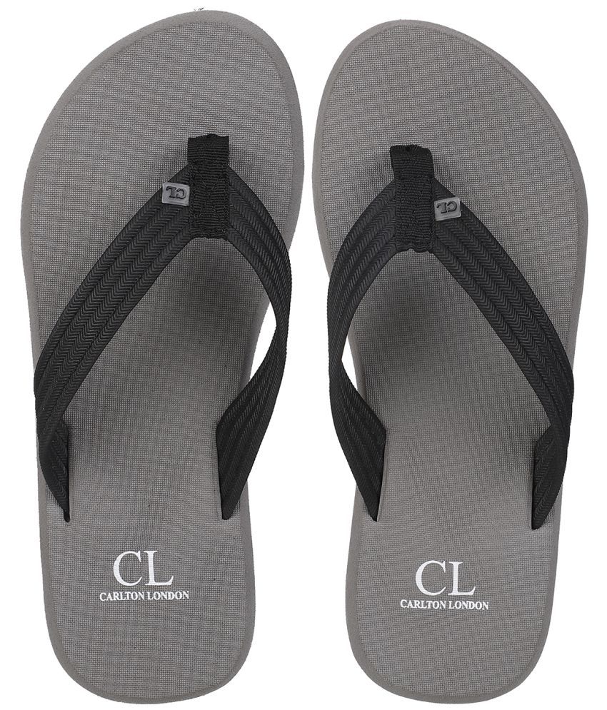     			Carlton London Grey Men's Daily Slipper