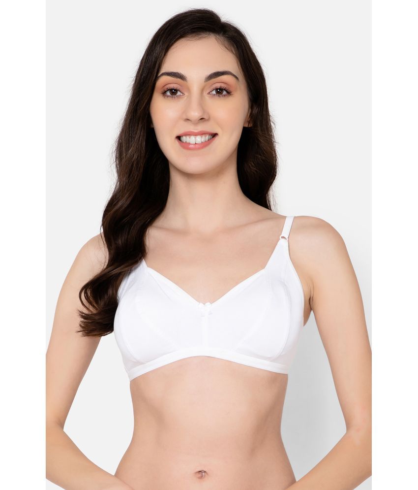     			Clovia Nylon Non Padded Women's Everyday Bra ( White )