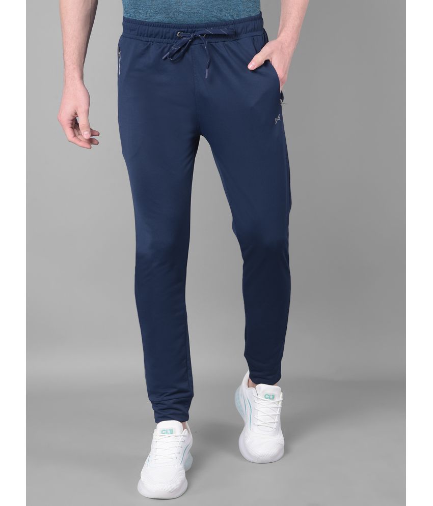     			Force NXT Blue Polyester Men's Sports Joggers ( Pack of 1 )