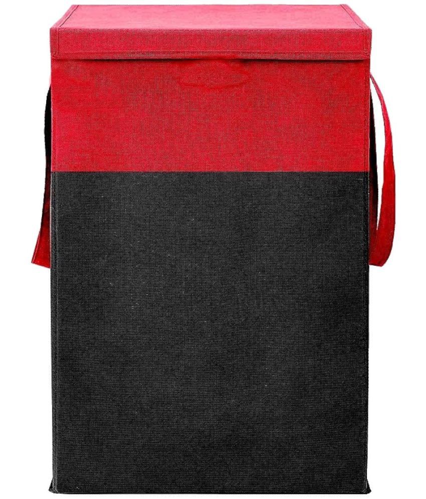    			HOMETALES Red Laundry Bag