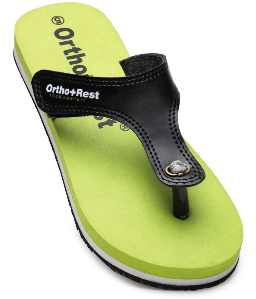    			Ortho + Rest Olive Women's Thong Flip Flop