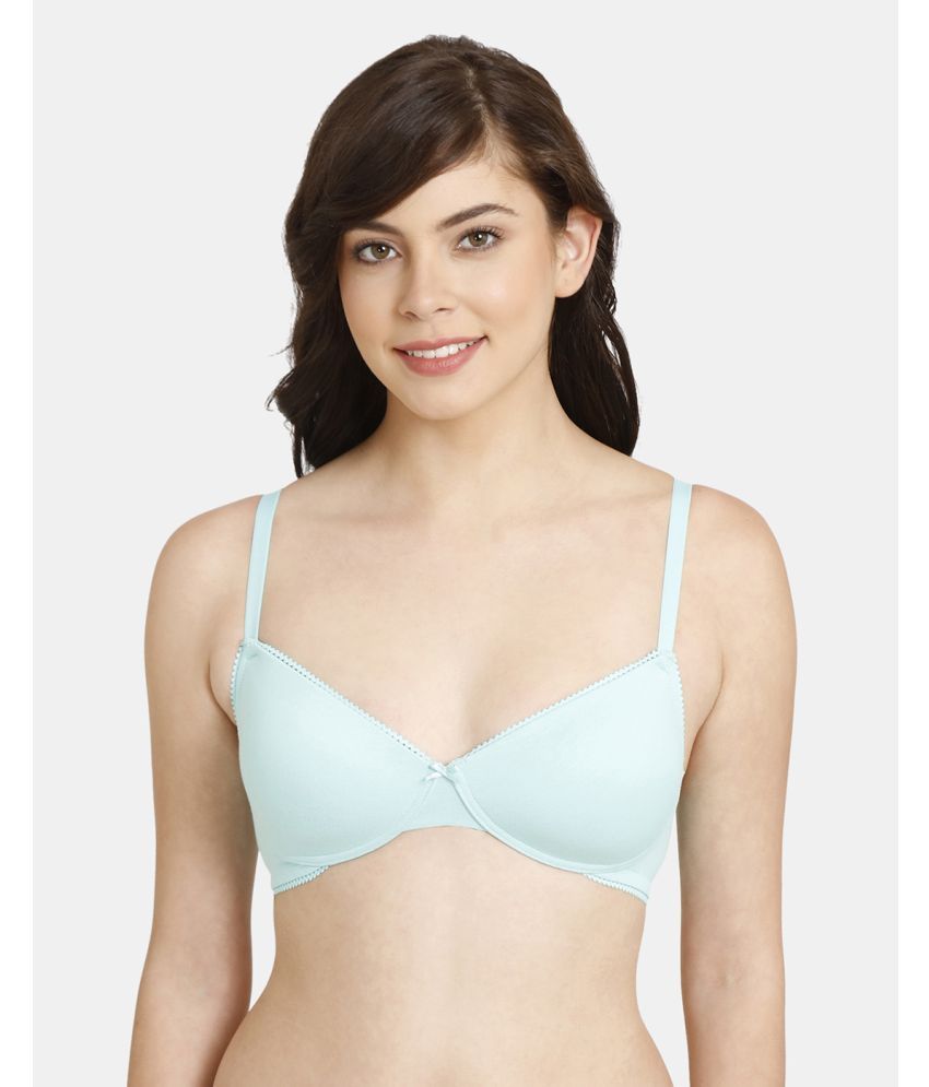     			Rosaline by Zivame Polyester Women's T-Shirt Bra ( Blue )