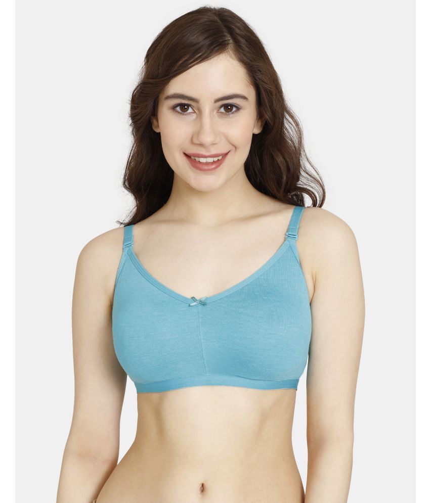     			Rosaline by Zivame Polyester Women's T-Shirt Bra ( Blue )