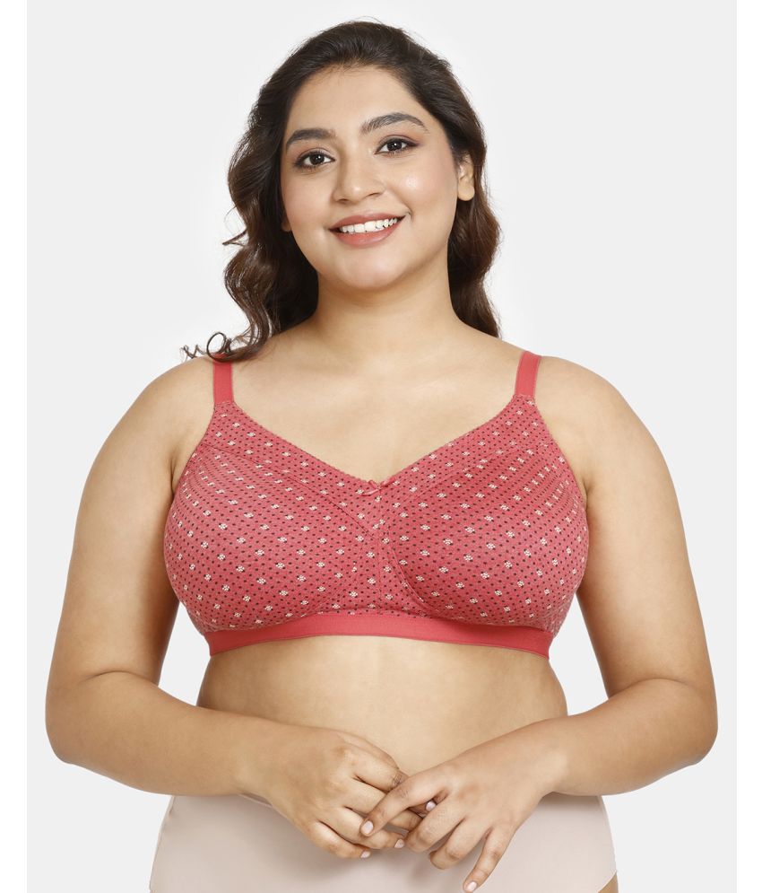     			Rosaline by Zivame Red Polyester Non Padded Women's Push Up Bra ( Pack of 1 )