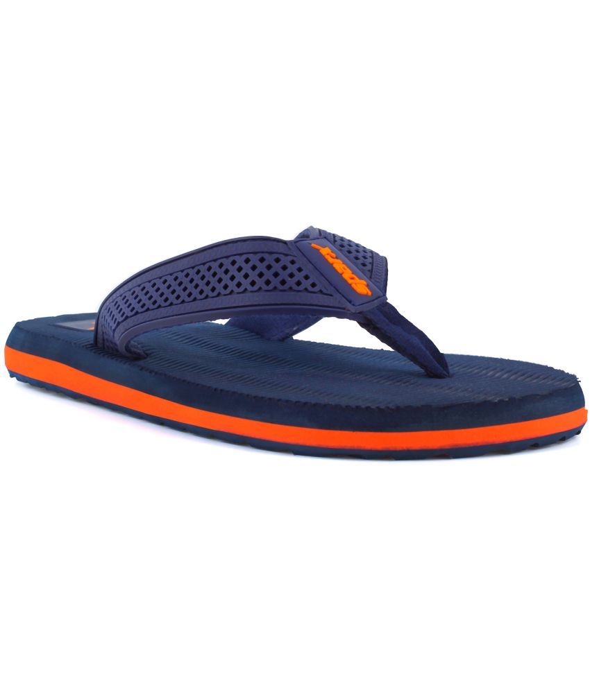     			Sparx Navy Men's Thong Flip Flop