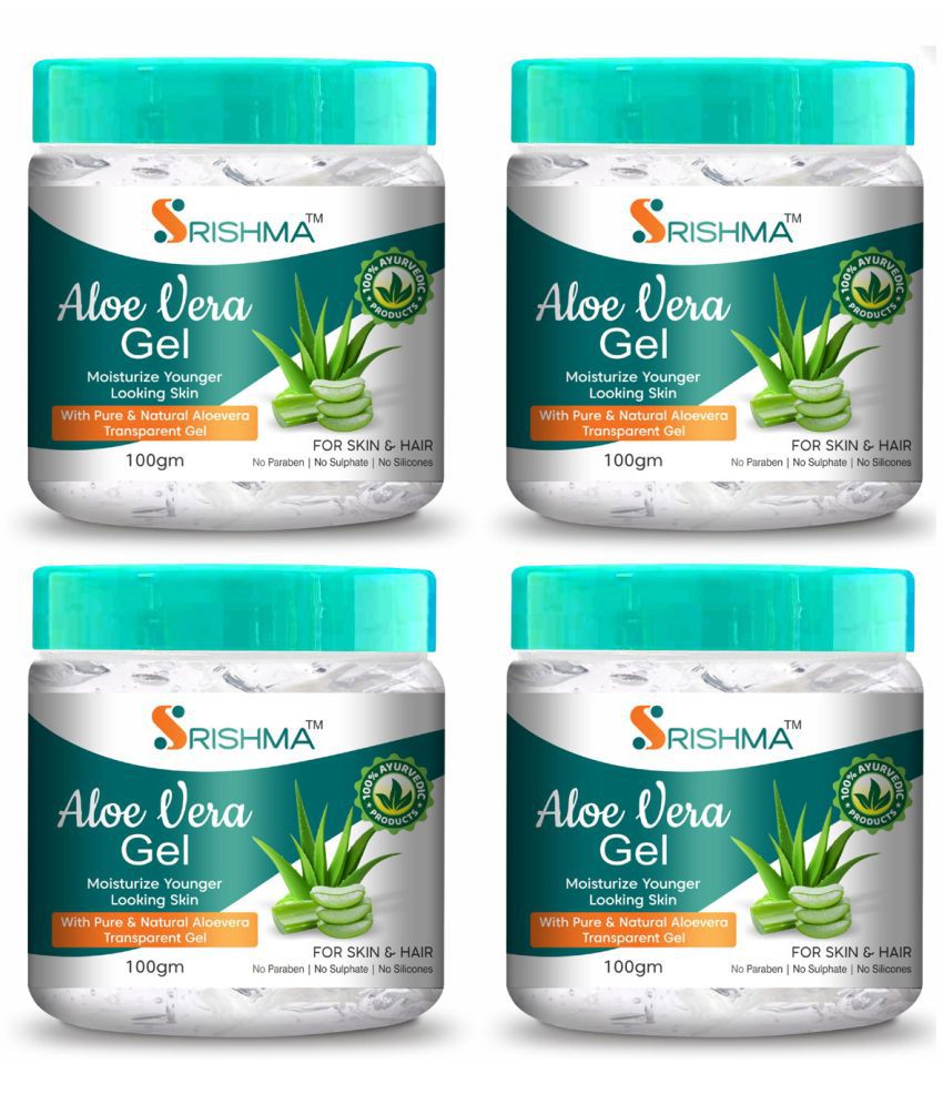     			Srishma 100% Pure Aloe Vera Gel for glowing Face, Skin & Hair (400 g)
