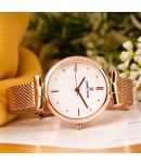 Daniel Klein Rose Gold Metal Analog Womens Watch