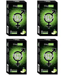 NottyBoy Flavoured Condom For Men, Oral Friendly - 40 Units