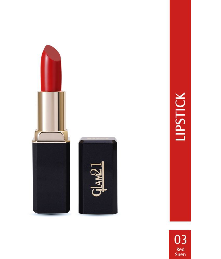     			Glam21 Comfort Matte Lipstick Highly Pigented Silky Texture & Hydrates 3.8g Red Siren03