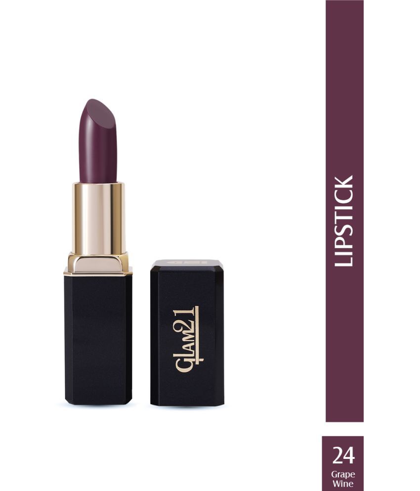     			Glam21 Comfort Matte Lipstick Highly Pigented Silky Texture & Hydrates 3.8g Grape Wine24