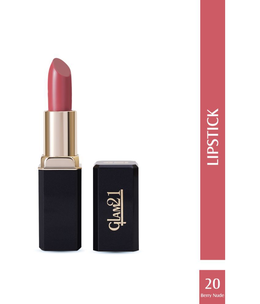     			Glam21 Comfort Matte Lipstick Highly Pigented Silky Texture & Hydrates 3.8g Berry Nude20