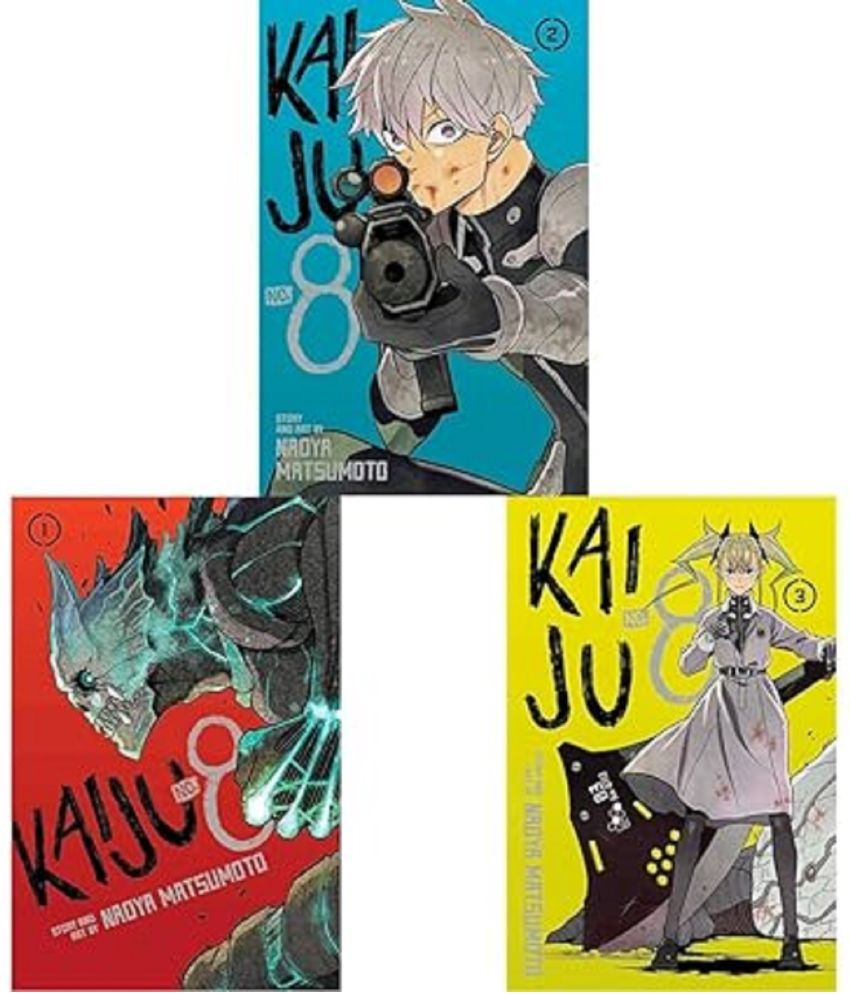     			Kaiju No. 8, Vol. 02: Volume 2 & Kaiju No. 8, Vol. 01: Volume 1 & KAIJU NO. 8, VOL. 3