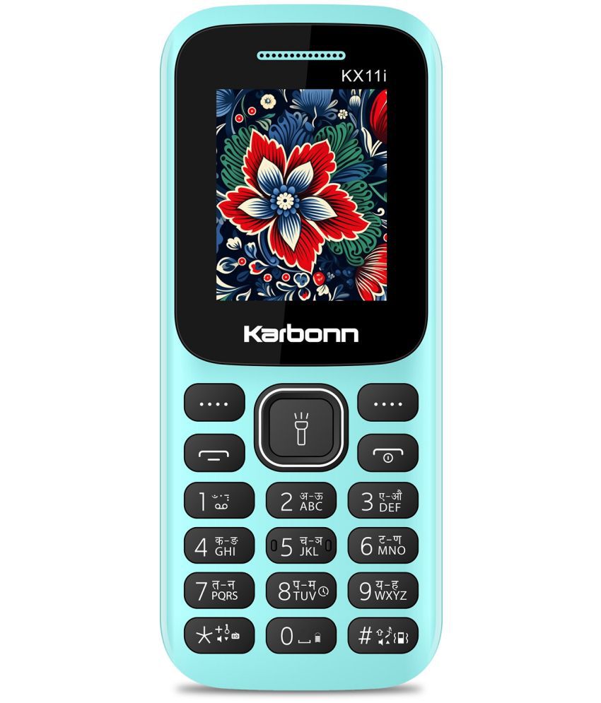     			Karbonn KX11i Dual SIM Feature Phone Mint Green
