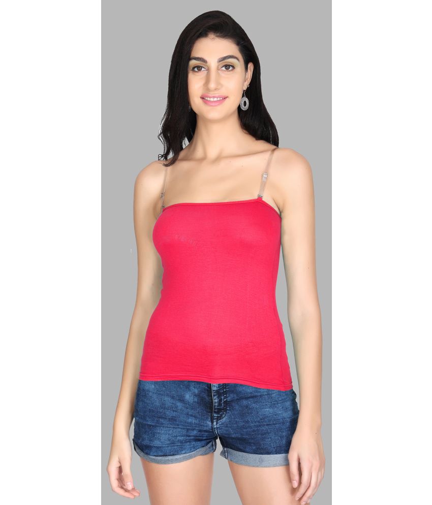     			Madam Camisole Cotton Blended Camisoles - Pink Single