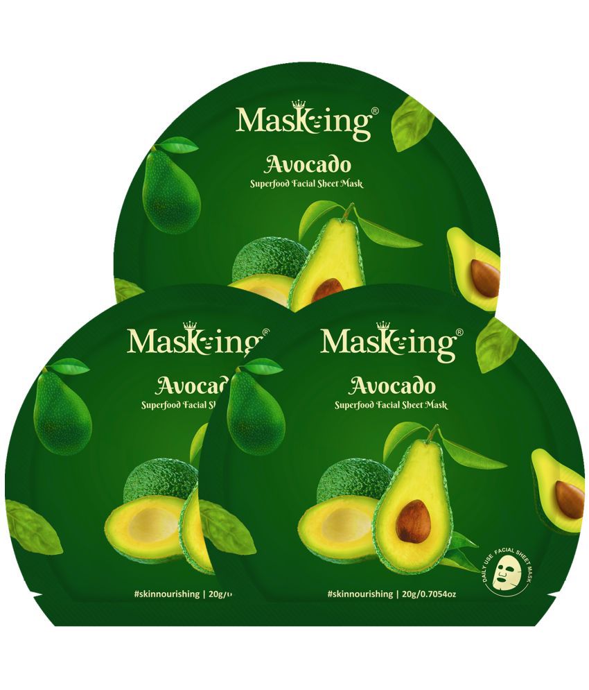     			Masking - Skin Hydrating Sheet Mask for All Skin Type ( Pack of 3 )