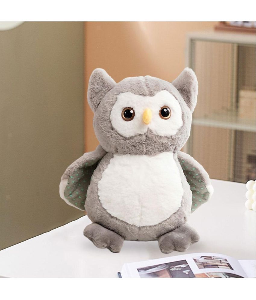     			Tickles Heather Owl Soft Stuffed Plush Animal Toy for Girls & Boys Kids Children Birthday Gifts (Color: Purple Size: 25 cm)