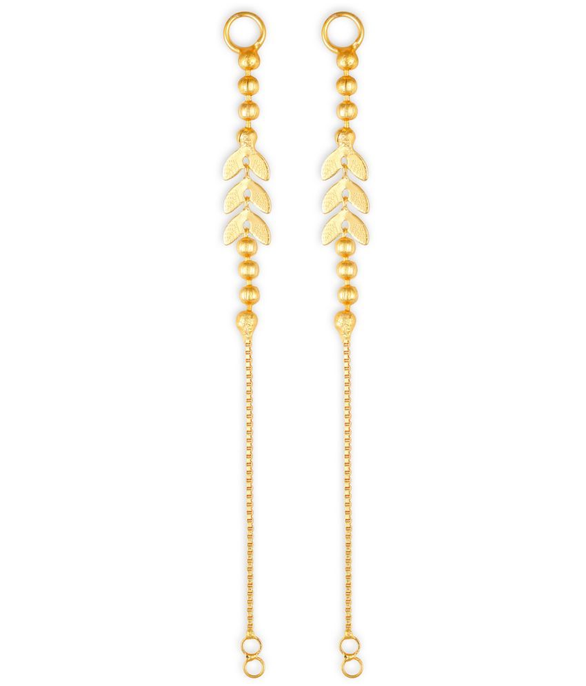     			VIVASTRI Golden Threader Earrings ( Pack of 1 )